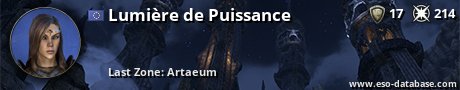 Signatur von Lumière de Puissance