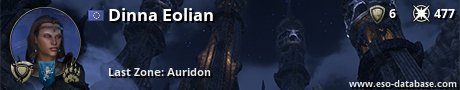 Signatur von Dinna Eolian