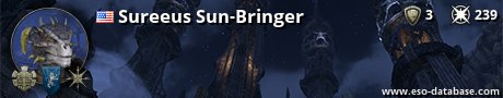 Signatur von Sureeus Sun-Bringer