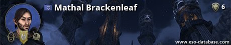 Signatur von Mathal Brackenleaf