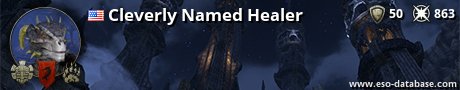 Signatur von Cleverly Named Healer