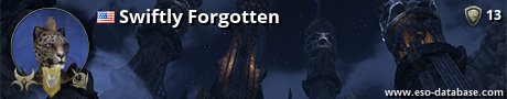 Signatur von Swiftly Forgotten