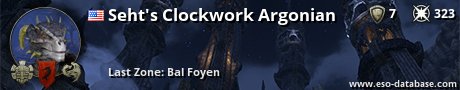 Signatur von Seht's Clockwork Argonian