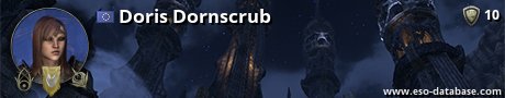 Signatur von Doris Dornscrub