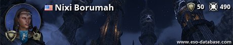 Signatur von Nixi Borumah