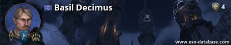 Signatur von Basil Decimus