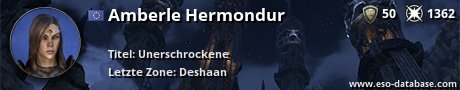 Signatur von Amberle Hermondur