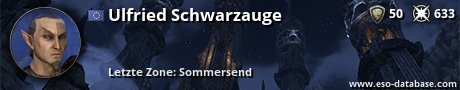 Signatur von Ulfried Schwarzauge