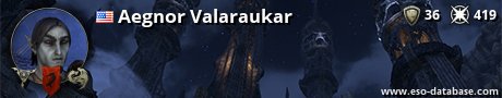 Signatur von Aegnor Valaraukar