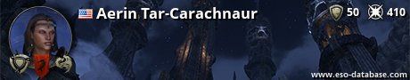 Signatur von Aerin Tar-Carachnaur