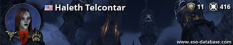Signatur von Haleth Telcontar
