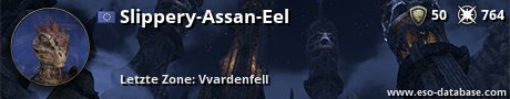 Signatur von Slippery-Assan-Eel