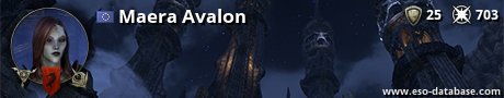 Signatur von Maera Avalon
