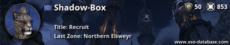 Signatur von Shadow-Box