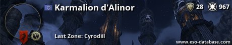 Signatur von Karmalion d'Alinor