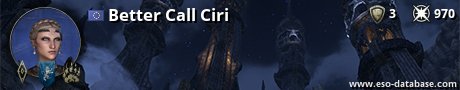 Signatur von Better Call Ciri