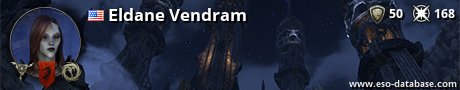 Signatur von Eldane Vendram
