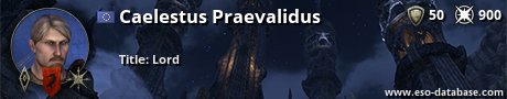 Signatur von Caelestus Praevalidus