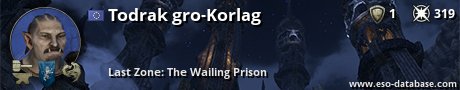 Signatur von Todrak gro-Korlag