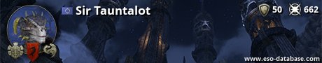 Signatur von Sir Tauntalot