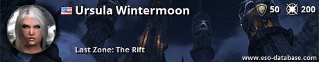 Signatur von Ursula Wintermoon