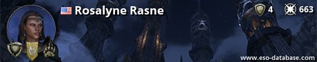 Signatur von Rosalyne Rasne