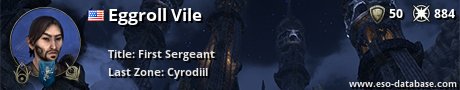 Signatur von Eggroll Vile