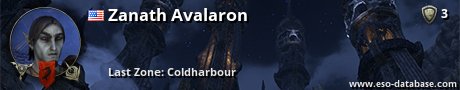 Signatur von Zanath Avalaron
