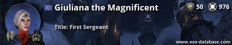 Signatur von Giuliana the Magnificent
