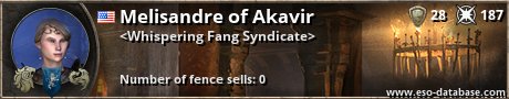 Signatur von Melisandre of Akavir