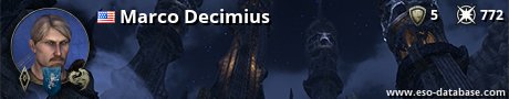 Signatur von Marco Decimius