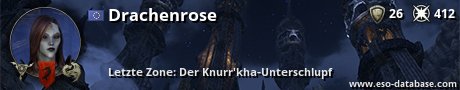 Signatur von Drachenrose
