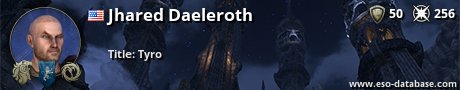 Signatur von Jhared Daeleroth