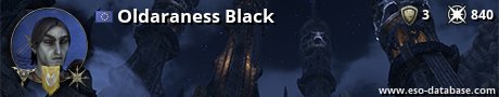 Signatur von Oldaraness Black
