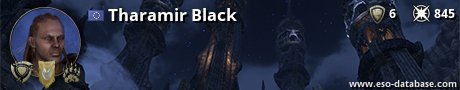 Signatur von Tharamir Black