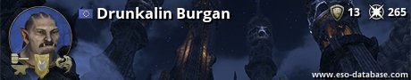 Signatur von Drunkalin Burgan