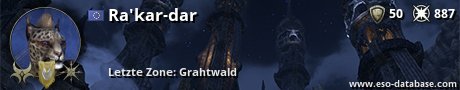 Signatur von Ra'kar-dar