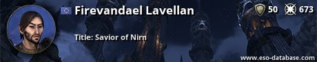 Signatur von Firevandael Lavellan