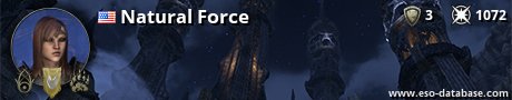 Signatur von Natural Force