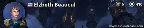 Signatur von Elzbeth Beaucul
