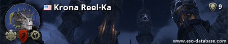 Signatur von Krona Reel-Ka