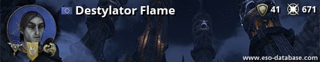 Signatur von Destylator Flame