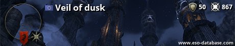 Signatur von Veil of dusk