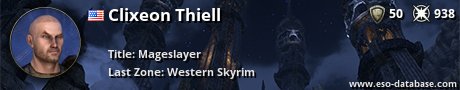 Signatur von Clixeon Thiell