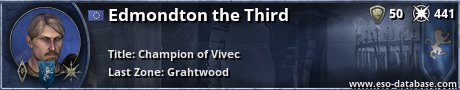 Signatur von Edmondton the Third