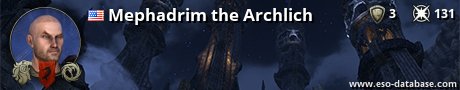 Signatur von Mephadrim the Archlich