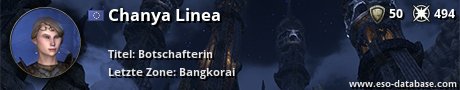 Signatur von Chanya Linea