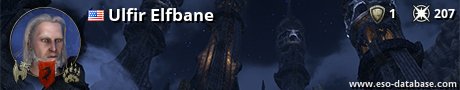 Signatur von Ulfir Elfbane