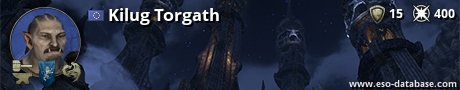 Signatur von Kilug Torgath