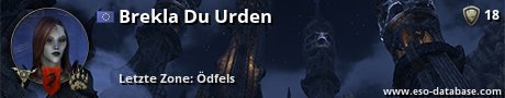 Signatur von Brekla Du Urden